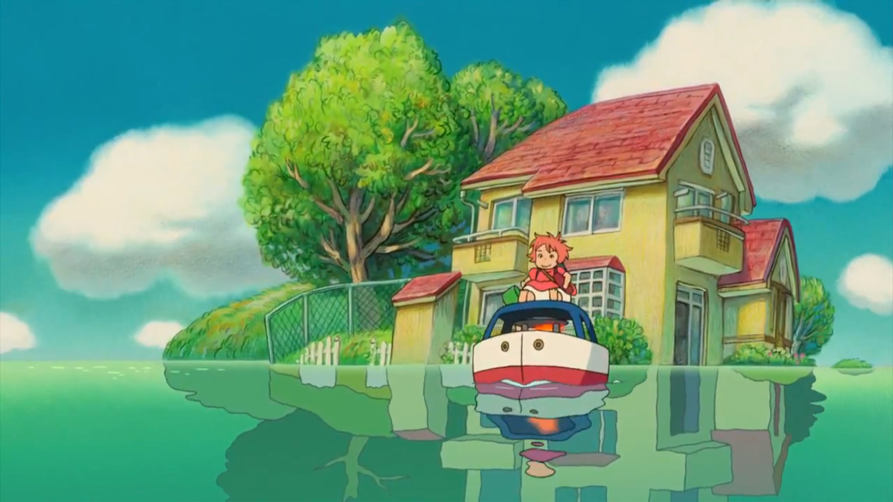 Studio Ghibli • Some cute pictures from the movie “Ponyo On The...