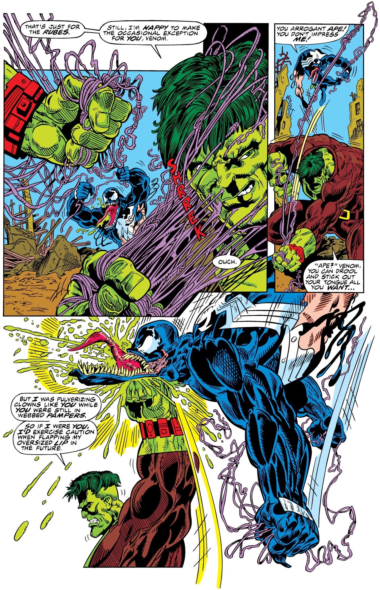 Hulk vs. Venom. [from Hulk vs. Venom (1994) #1]