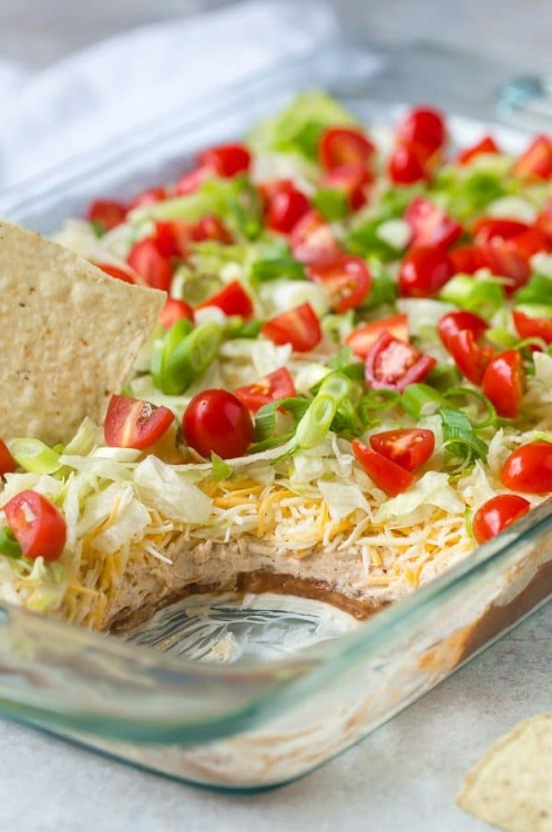 foodffs:7 LAYER DIP RECIPE - THE BEST!Follow for recipesIs...