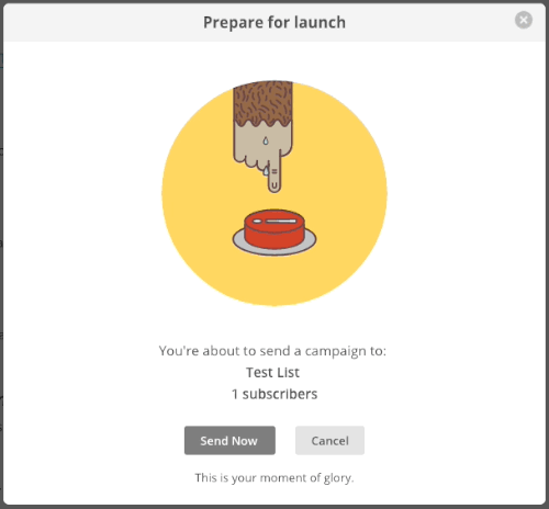 Image result for mailchimp prepare for launch gif