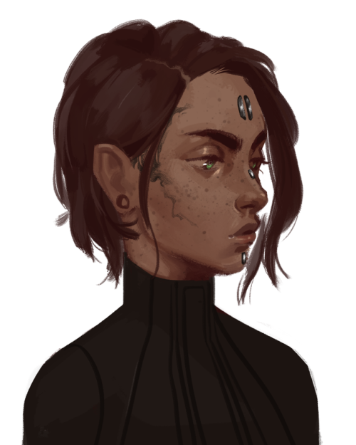 Ashrel Lavellan Warframe Operator Art Her frame of choice is Saryn Prime Favourite weapons: Gunsen and Sancti Tigris of course Ashrel is here to hit hard and look good