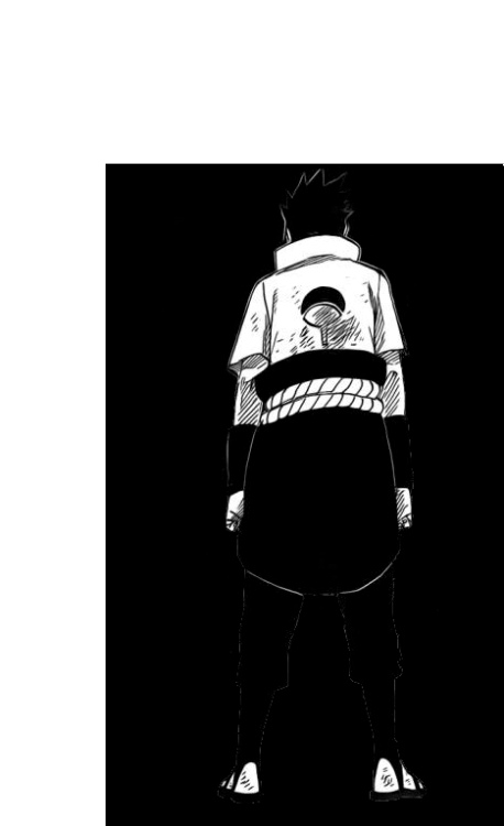 unfamiliarworld:Sasuke and Naruto .