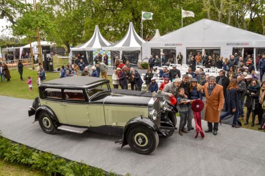 autoclasica 2019 delage d8 1932 Francês do período entre guerras levou o troféu de best of show no Autoclásica 2019 - juízes consideraram "beleza e harmonia de linhas únicas".