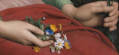 loumargi:Louis Janmot, Fleur des champs (details), 1845