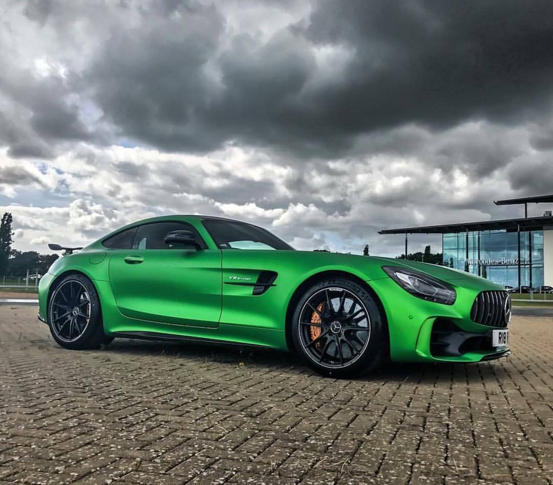 Mercedes Benz AMG GTR Silver