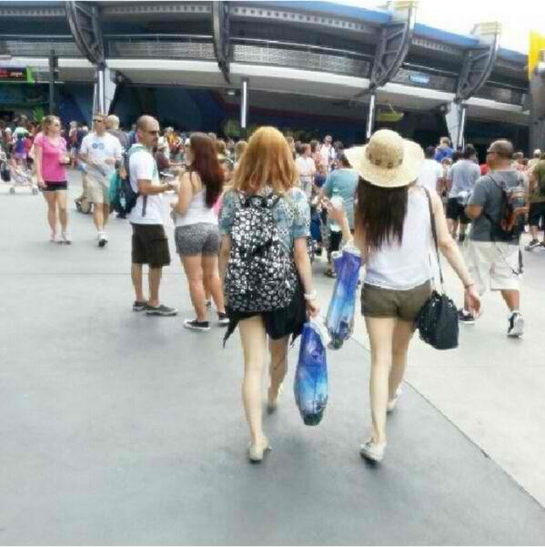 nichkhun Tiffany dating Disneyland