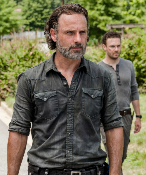 The Walking Dead — Rick Grimes in The Walking Dead Season 7 Episode...