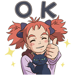 ghibligallery:Mary and the Witch’s Flower Stickers - Part 1 /...