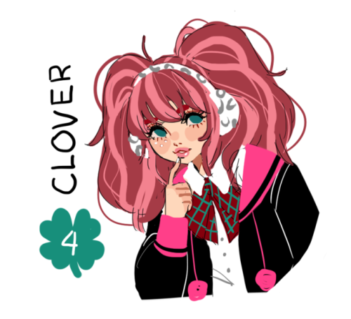999 clover clover field its rough i know... i& 039;m too lazy 2 fix tho art fanart brie art