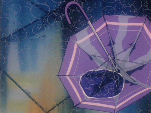Maison Ikkoku 80s anime rain