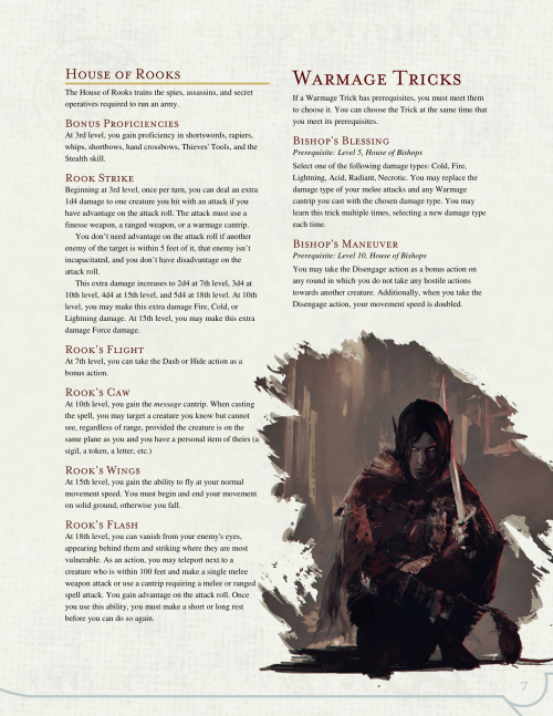 dnd-5e-homebrew:Warmage class by The Middle Finger of VEcna