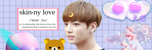 army-stuff:JUNGKOOK + VKOOK (KAWAII) HEADERS╰☆╮ like if u save...