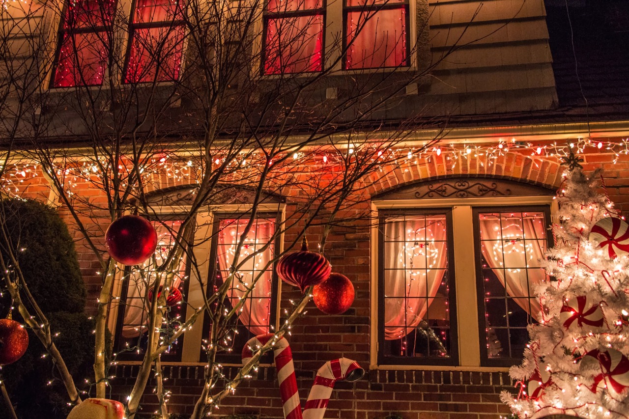 A TRULY ENORMOUS JOURNEY — Visiting Candy Cane Lane in Seattle. My