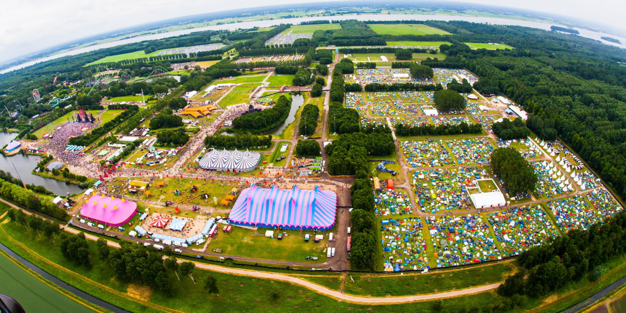 Qdance • Defqon.1 Festival 2013 Netherlands From above.
