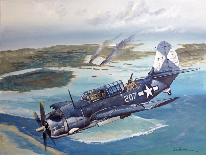 Cv 16 Curtiss Sb2c 4 Helldiver Of Vb 83 From Uss Essex