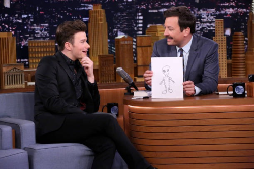 chriscolfernews:Actor/Author Chris Colfer during an interview...