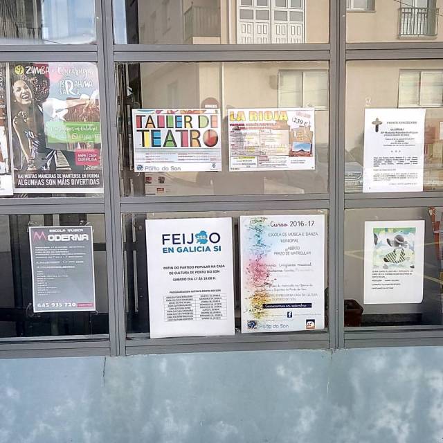 Información de servizo público. #EnGaliciaSi #SenAvaricia #NinUnGramo (at Centro de Saúde Porto do Son)