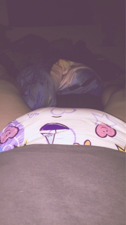 cloudy-skyes:☁️☁️Nightly diaper check? I’m soaked? But that...