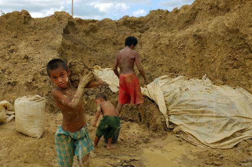 In Pictures: Building a new life from the mud in Myanmar Many...