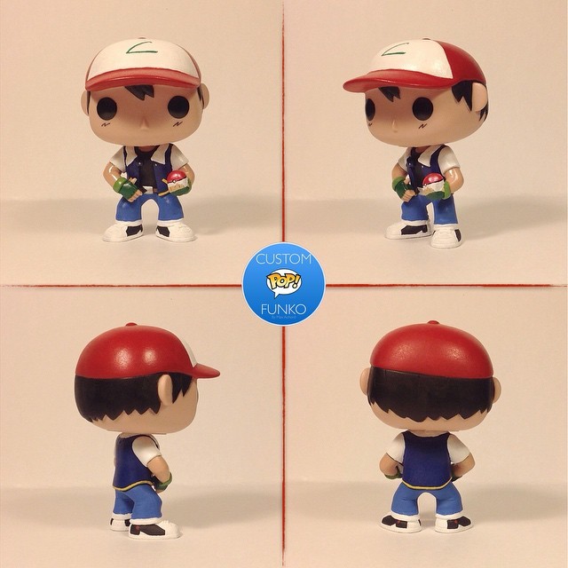 ash ketchum pop vinyl