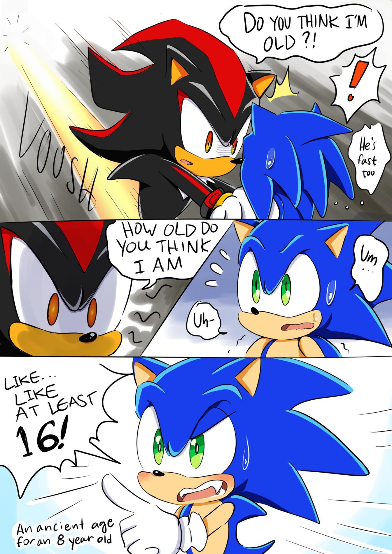 Under Construction U2014 Shadow The Hedgehog Au Comic Where
