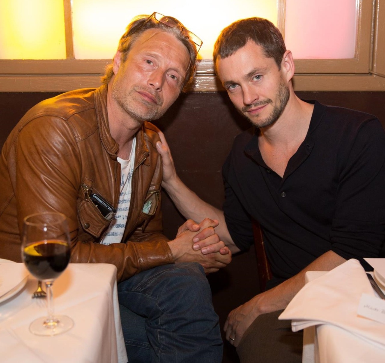 Mads Mikkelsen And Hugh Dancy Hugh Dancy Mads Mikkelsen Hannigram