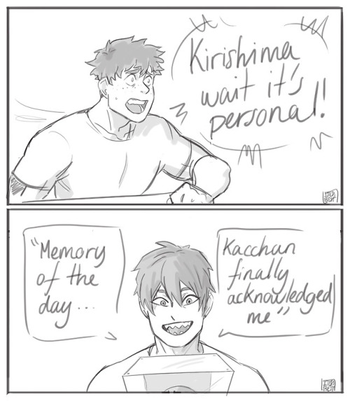 ijessbest:They were at Midoriya’s to watch the sports festival...