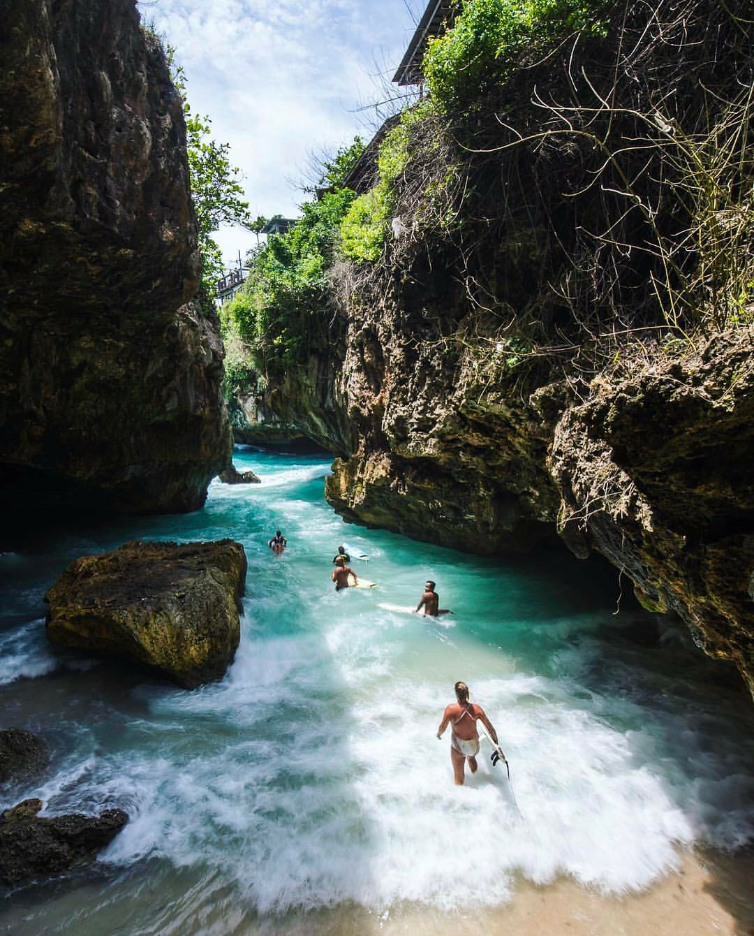 Paradise to go  Blue Point beach Uluwatu  Bali