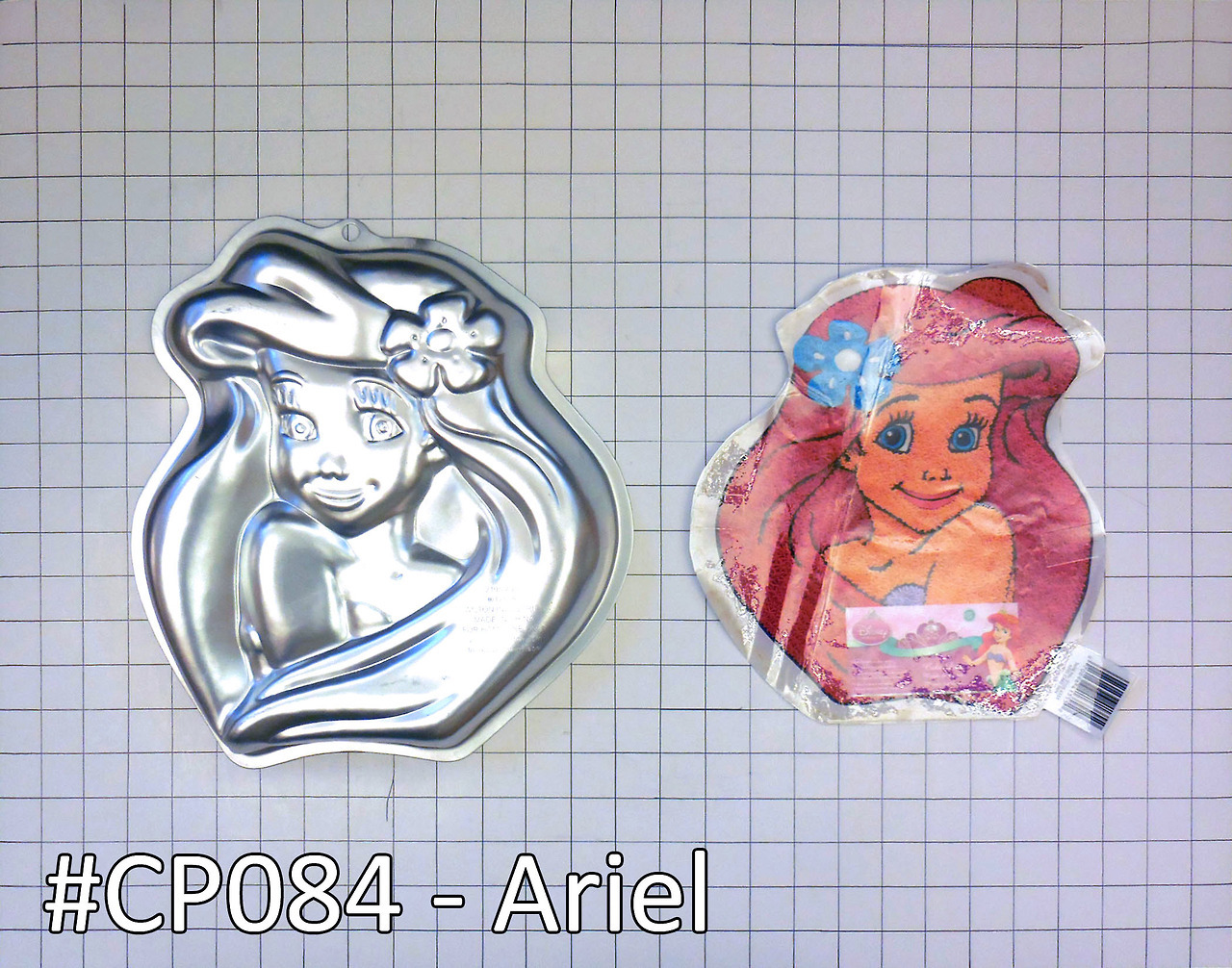 Marshall-Lyon County Library Cake Pans - #CP084 - Disney Princess Ariel