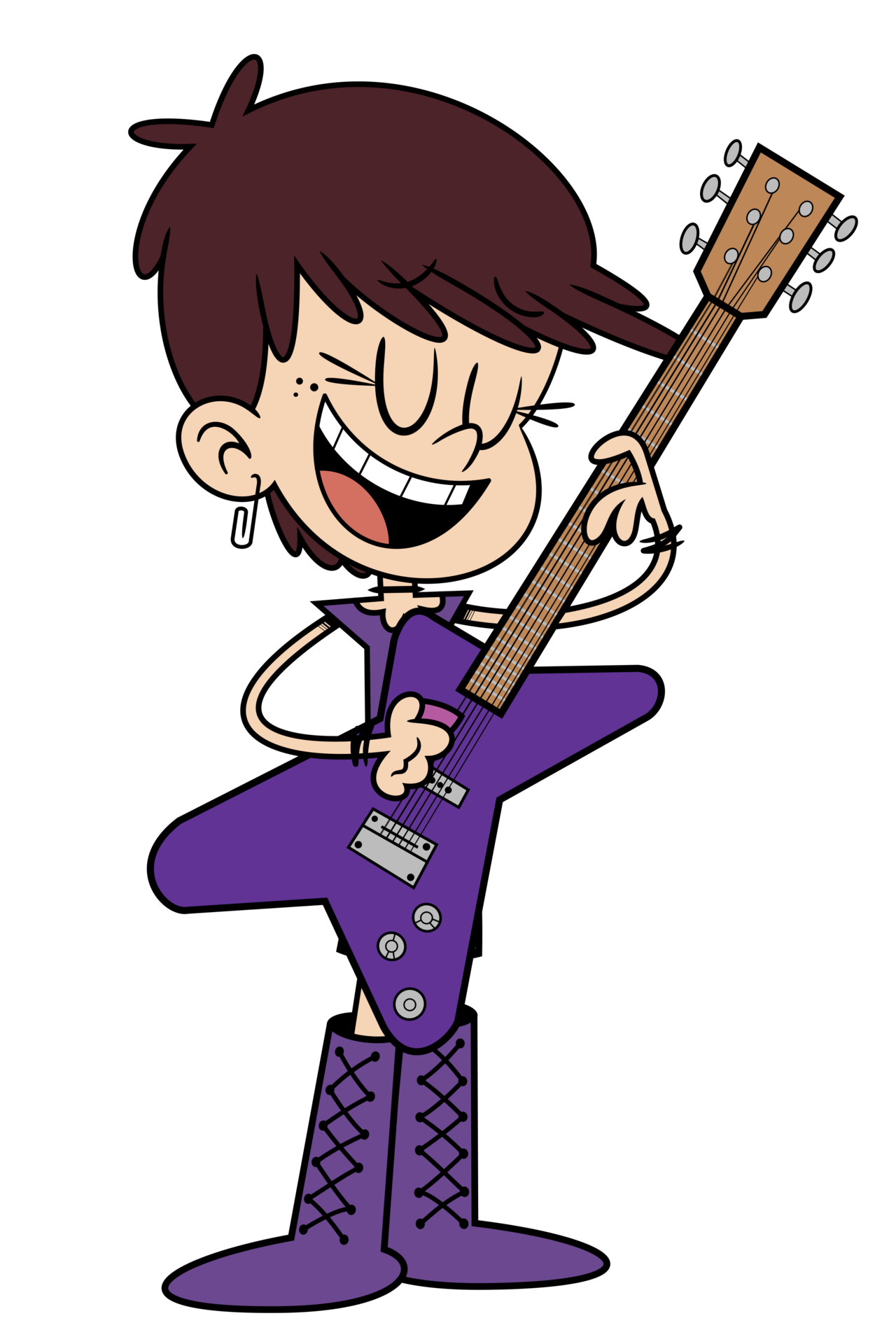 I decided to try something a little bit different.... - Luna Loud Vectors