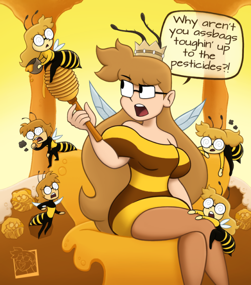 Bee Goldie! No real meaning behind this and she generally has no...