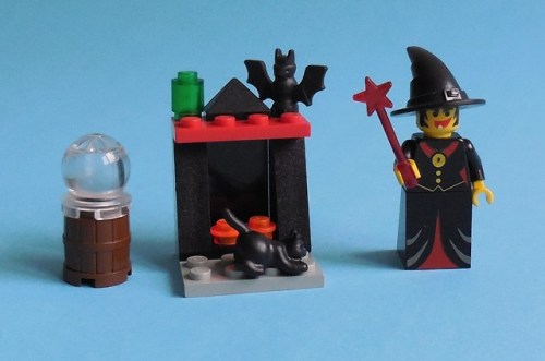 So apparently Lego made a tiny set called “Witch and...