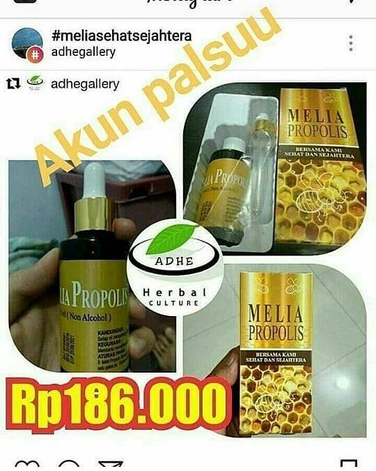 Perbedaan Melia Propolis Asli Dan Palsu Pt Melia Sehat