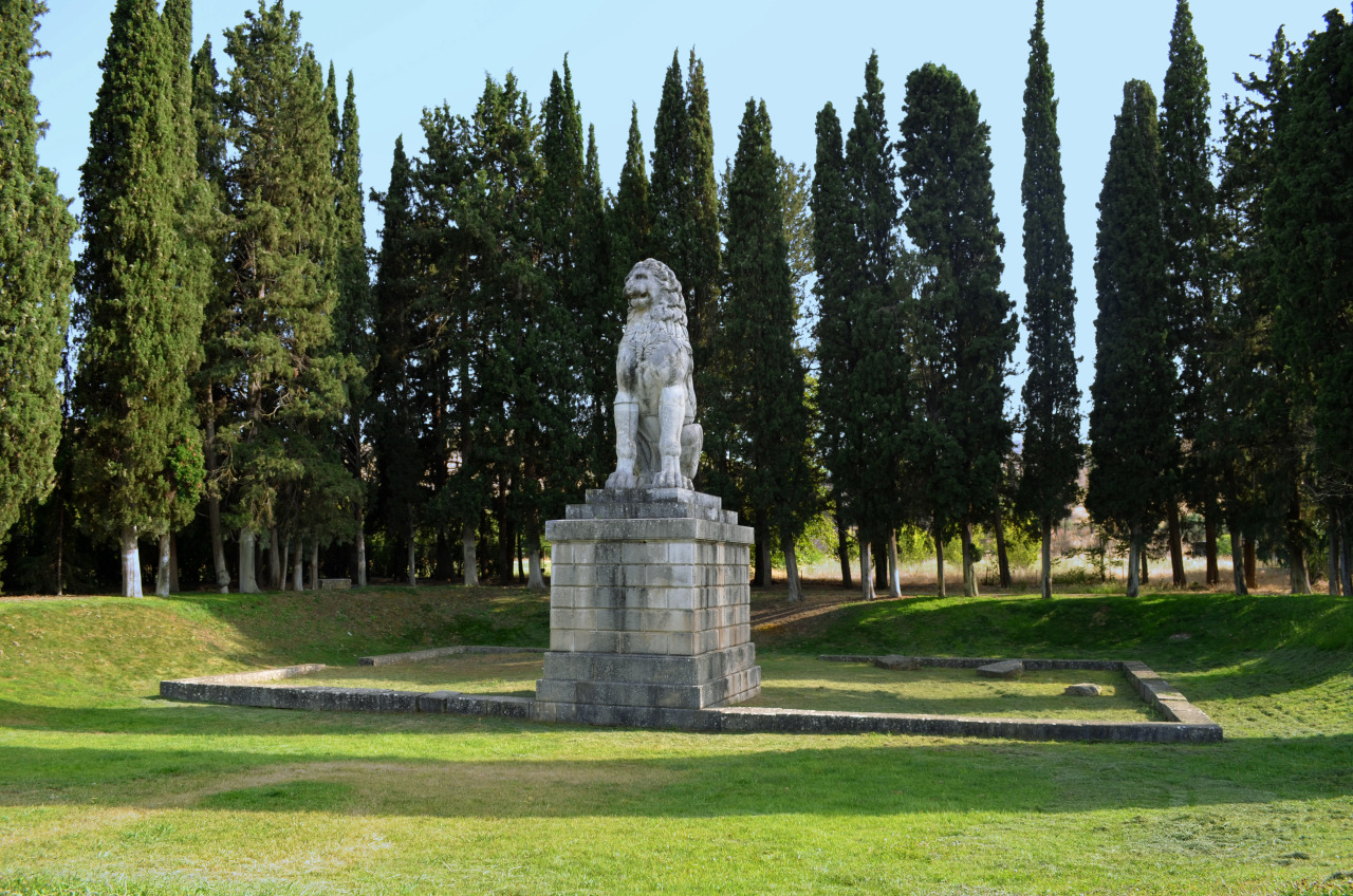 Museums of Greece — Archaeological Museum of Chaironeia / The Lion of...