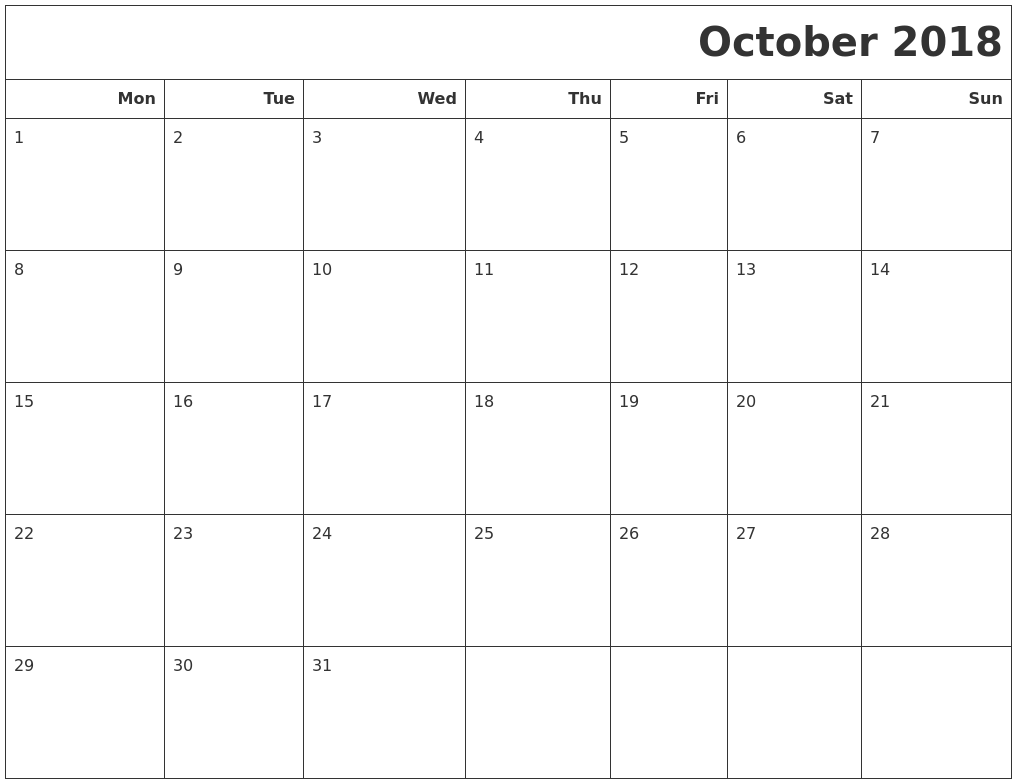 october-2018-calendar-template-excel-hq-printable-documents