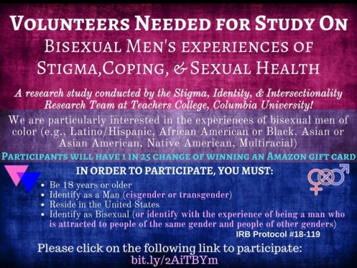 tcintersections:To participate in this study, please use the...