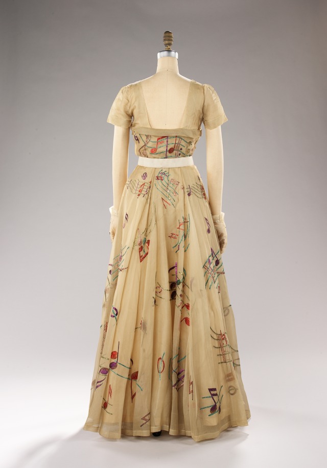 Ephemeral Elegance — Evening Dress, fall 1939 Elsa Schiaparelli via...