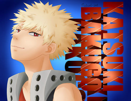 I drew Bakugou this time. With Tokyo Ghoul, Boku no Hero...