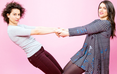 broad-city:Abbi Jacobson and Ilana Glazer photographed by...