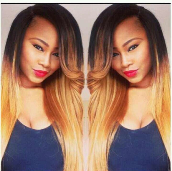 Ready Set Slay Weave Inspiration Blonde Ombre For Hair Tips