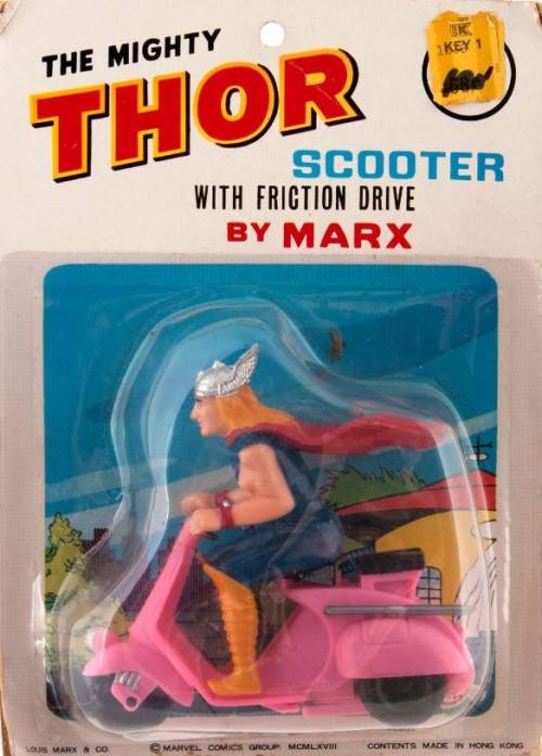 browsethestacks:Vintage Toy - Thor Scooter (1968)