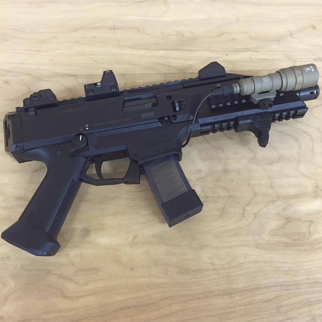 The Gun Parlor — CZ Scorpion EVO 3 9mm with a @trijicon RMR 06