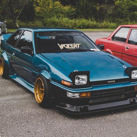 radracerblog:Toyota Corolla GT-S Ae86@calikidder