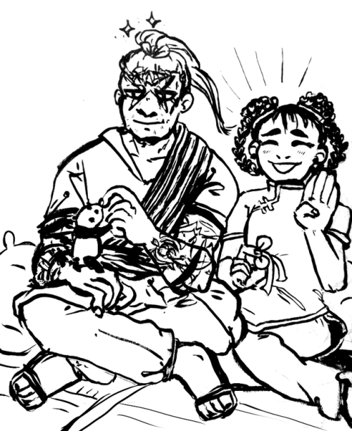 fuckoland:i love drawing mei giving her found family shitty...