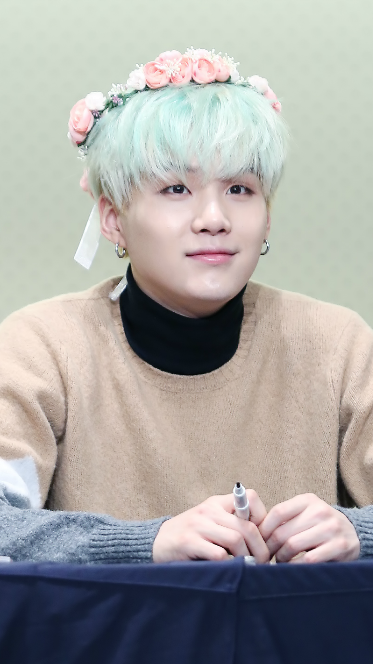 Images Of Flower Crown Jimin Cute Photos