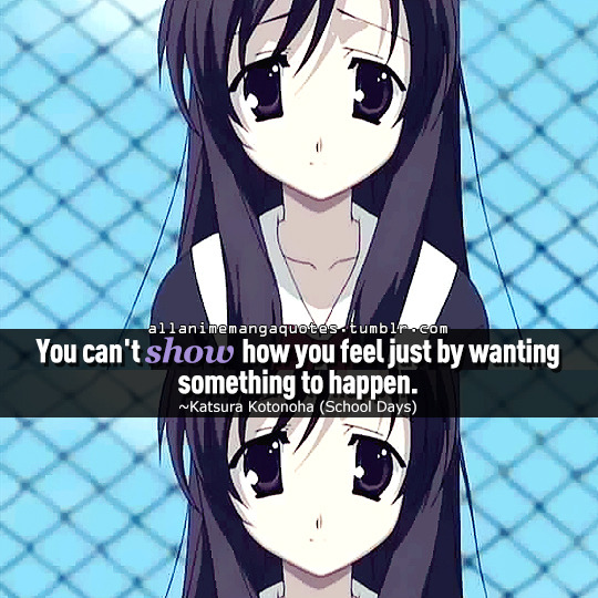 The source of Anime quotes & Manga quotes - requested by KOTONOHA-THE ...