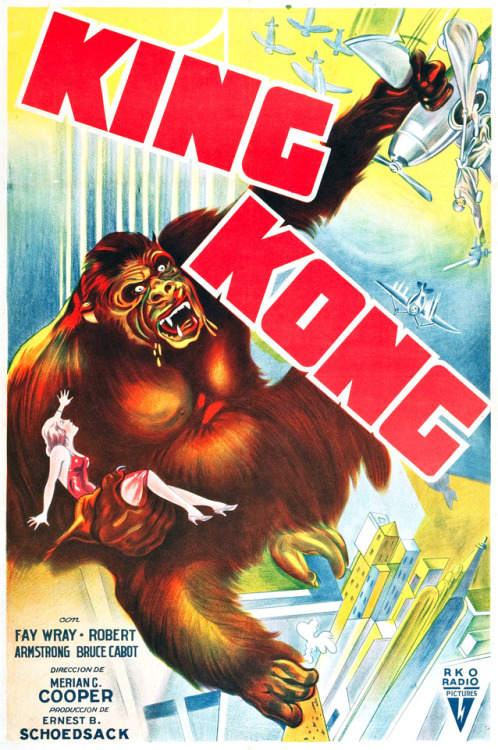 citystompers1:King Kong (1933), Spanish One Sheet