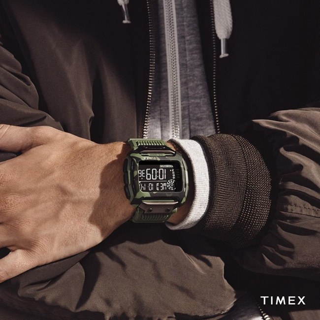 【TIMEX】 天美時 遠征系列 多功能電子錶 (綠 TXTW5M20400)