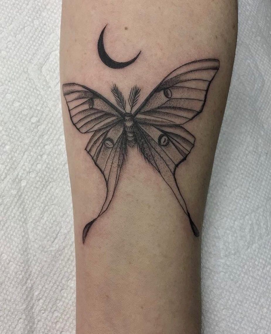 Luna Moth Tattoo Meaning