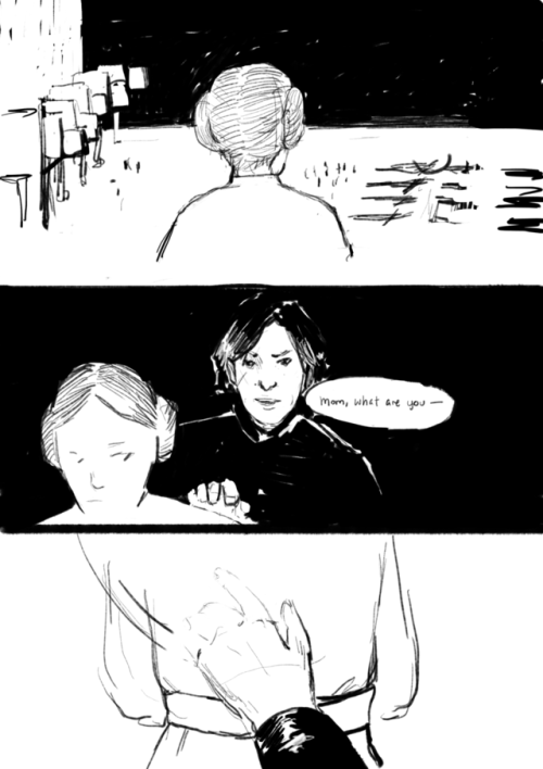 yamstrange:Concept: Ben Solo hasn’t seen his mom in more than...